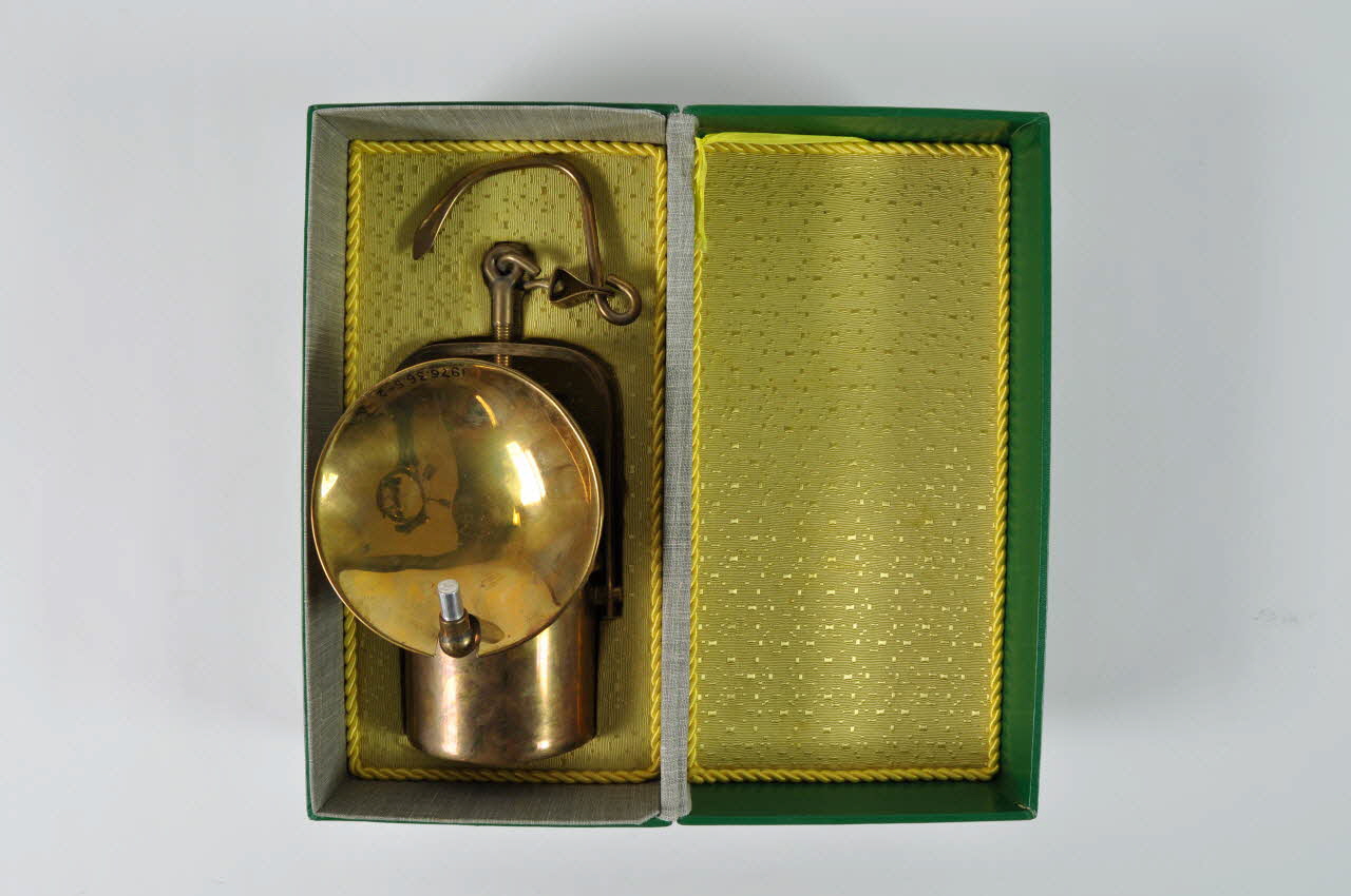 lampe de mineur DMH1976.36.5.1-3 Photo Mucem