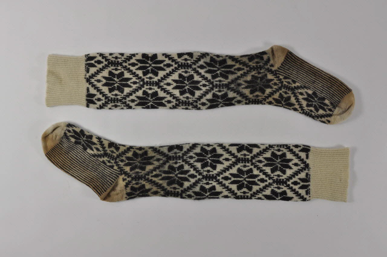 chaussette 1980.81.49.5.1-2 Photo Mucem