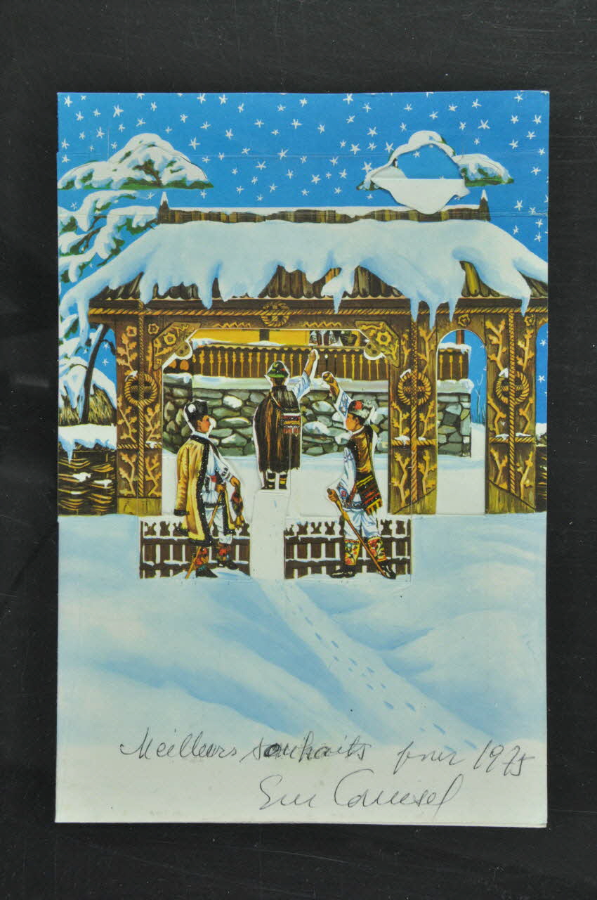 carte de Noël DMH1980.98.17 Photo Mucem