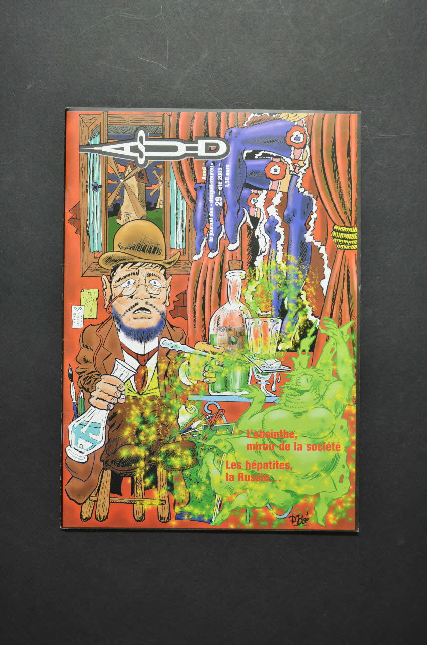 Association ASUD revue L'absinthe, miroir de la société France 2005 2007.77.235 Photo Mucem