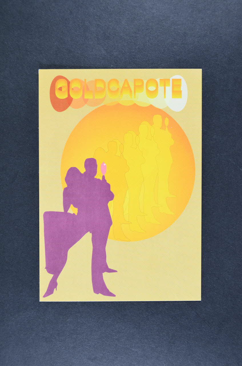 Association Actis carte postale "Gold capote" Rhône-Alpes, France 2007 2007.77.63 Photo Mucem