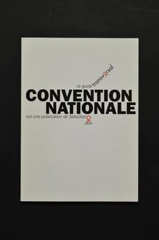 Sidaction - Ensemble Contre Le Sida BROCHURE "Convention Nationale" France 2006/7 2007.77.98  Photo Mucem