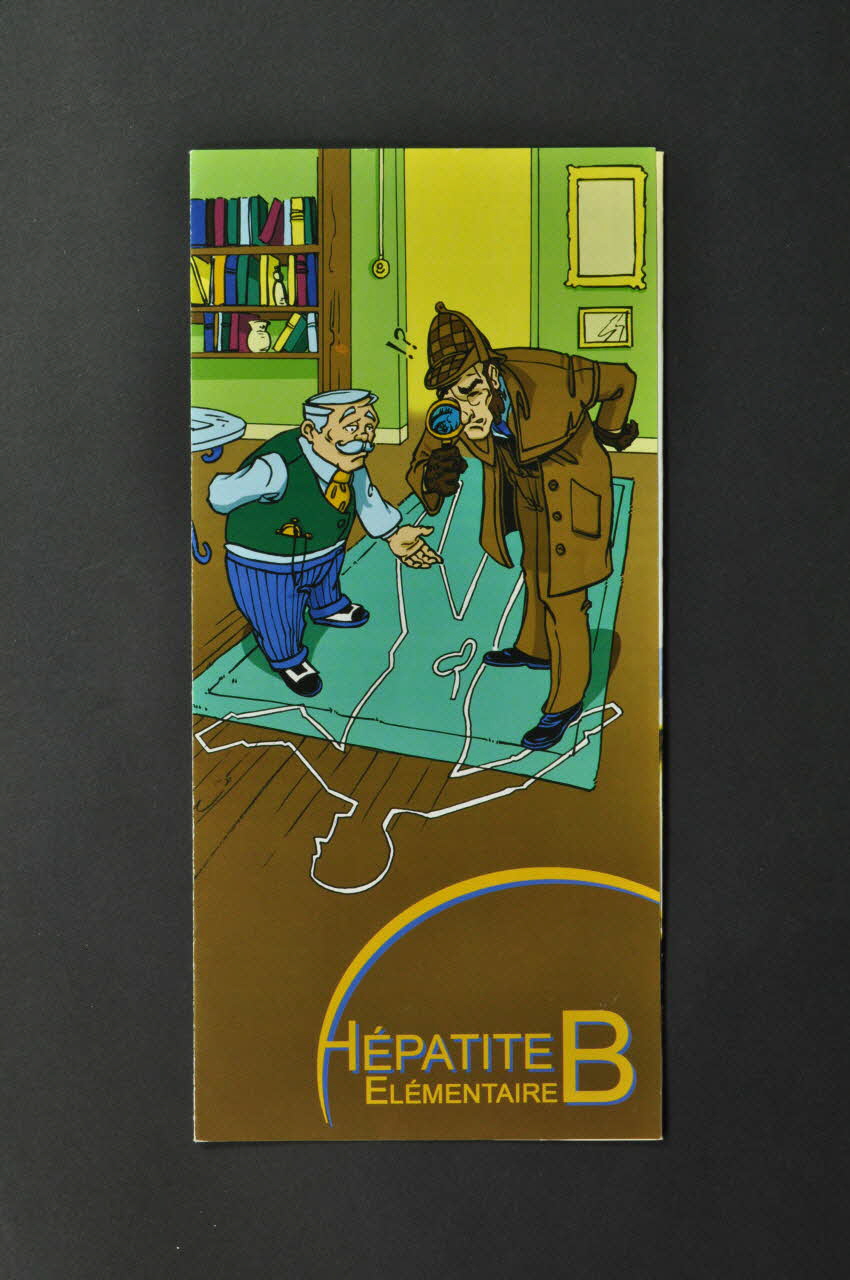 Cidag Chambéry Et Ddass Savoie Dépliant "Hépatite B. Elémentaire" Rhône-Alpes, France 2005 2007.78.24 Photo Mucem