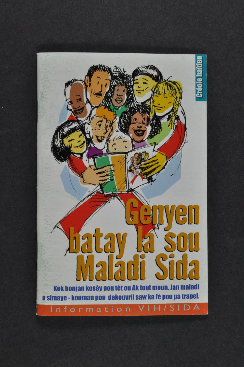 INPES / Ministère de la Santé BROCHURE "Vaincre le sida. Conseils utiles pour soi et pour les autres"(bilingue français - allemand) France 2002 2007.79.20 Photo Mucem