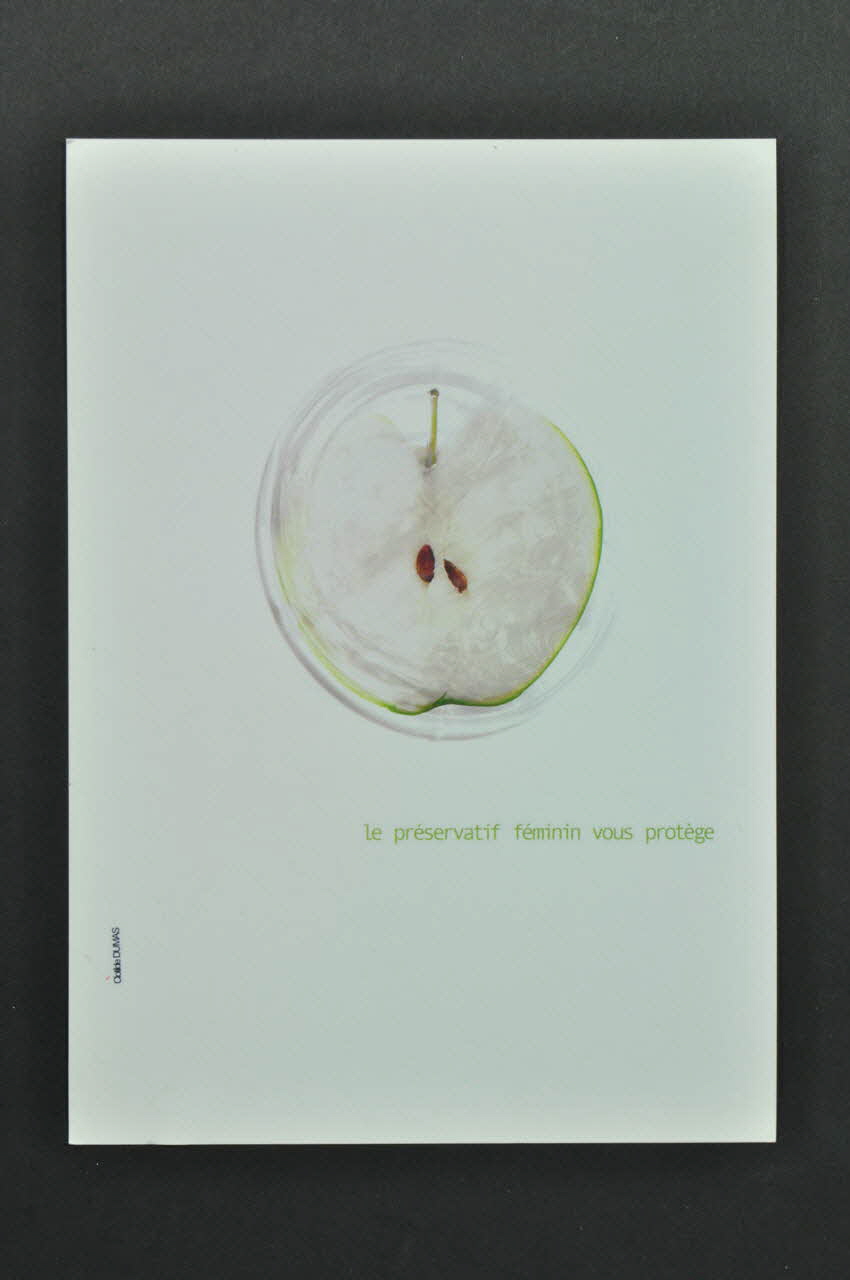 carte postale "Le préservatif féminin vous protège" France 2006 2007.80.6 Photo Mucem