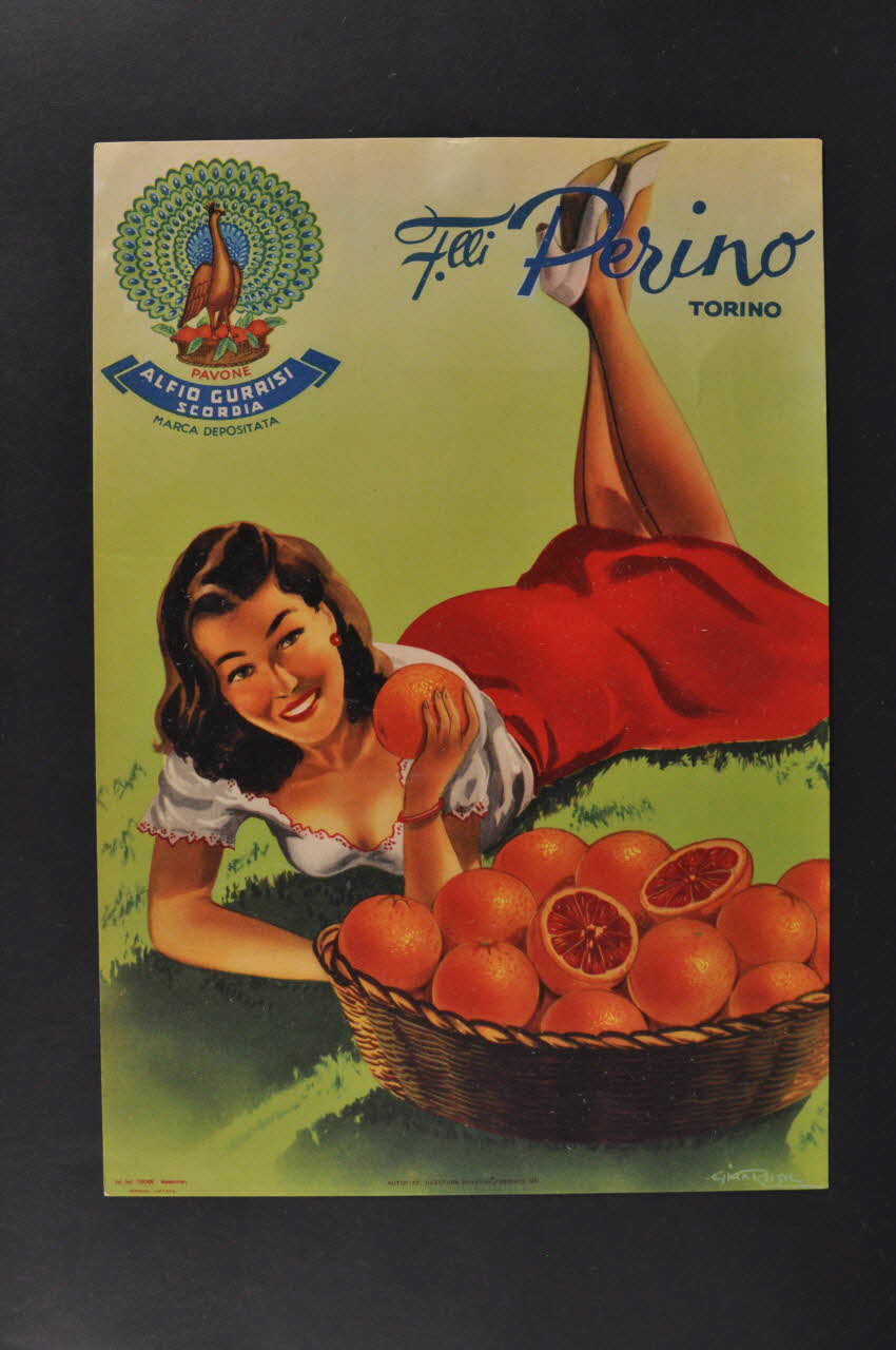 affichette Italie 1951 2007.83.13 Photo Mucem