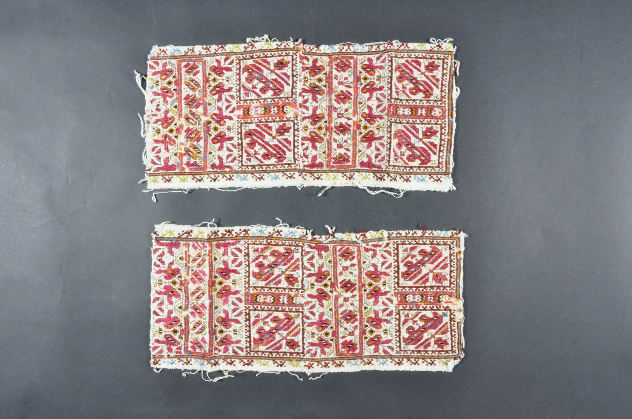 BRODERIE DE MANCHE DMH1955.82.26.1-2 Photo Mucem