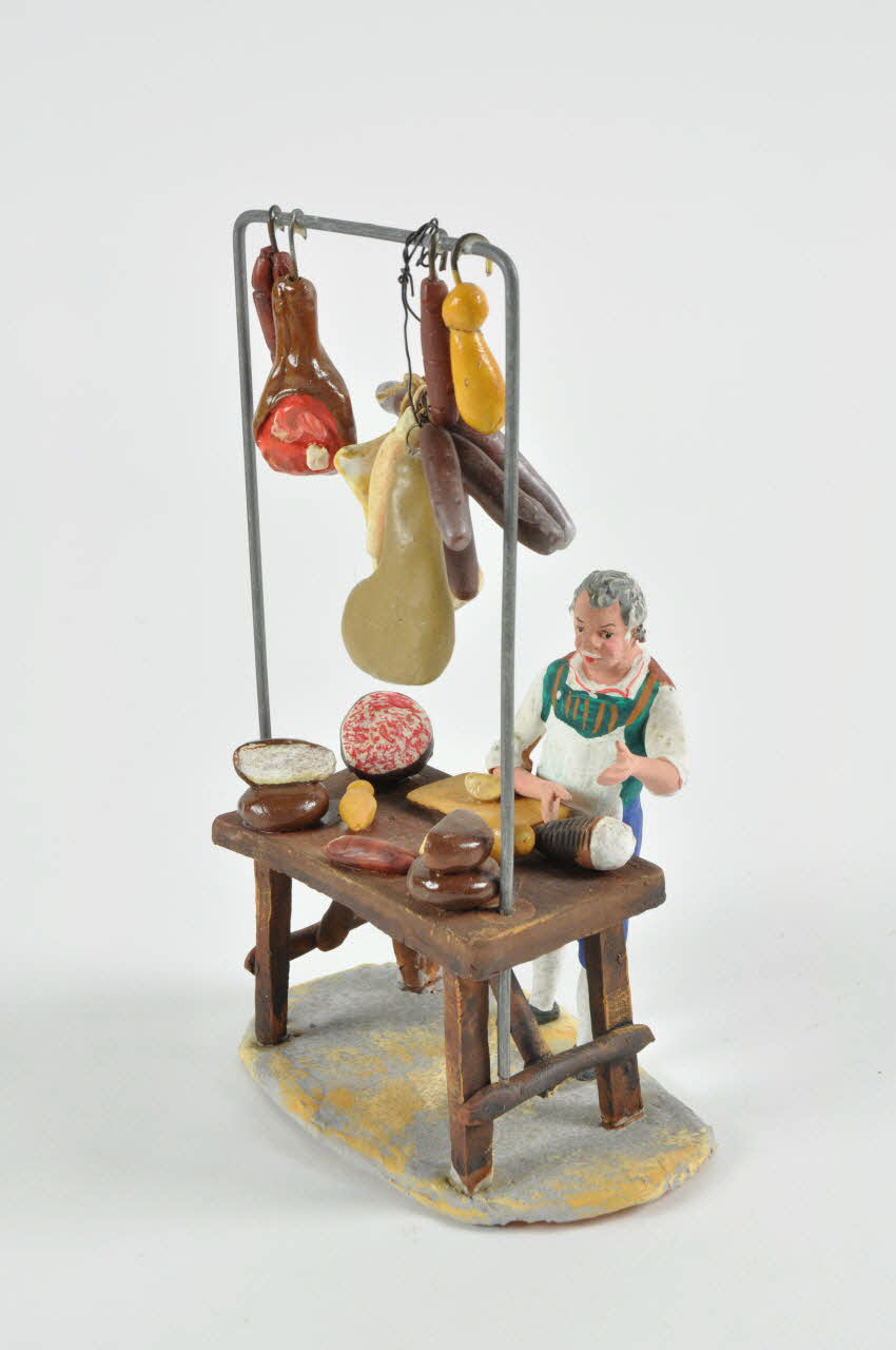 Nicola De Francesco figurine de crèche Italie 1980 2007.94.11.2.1-3 Photo Mucem