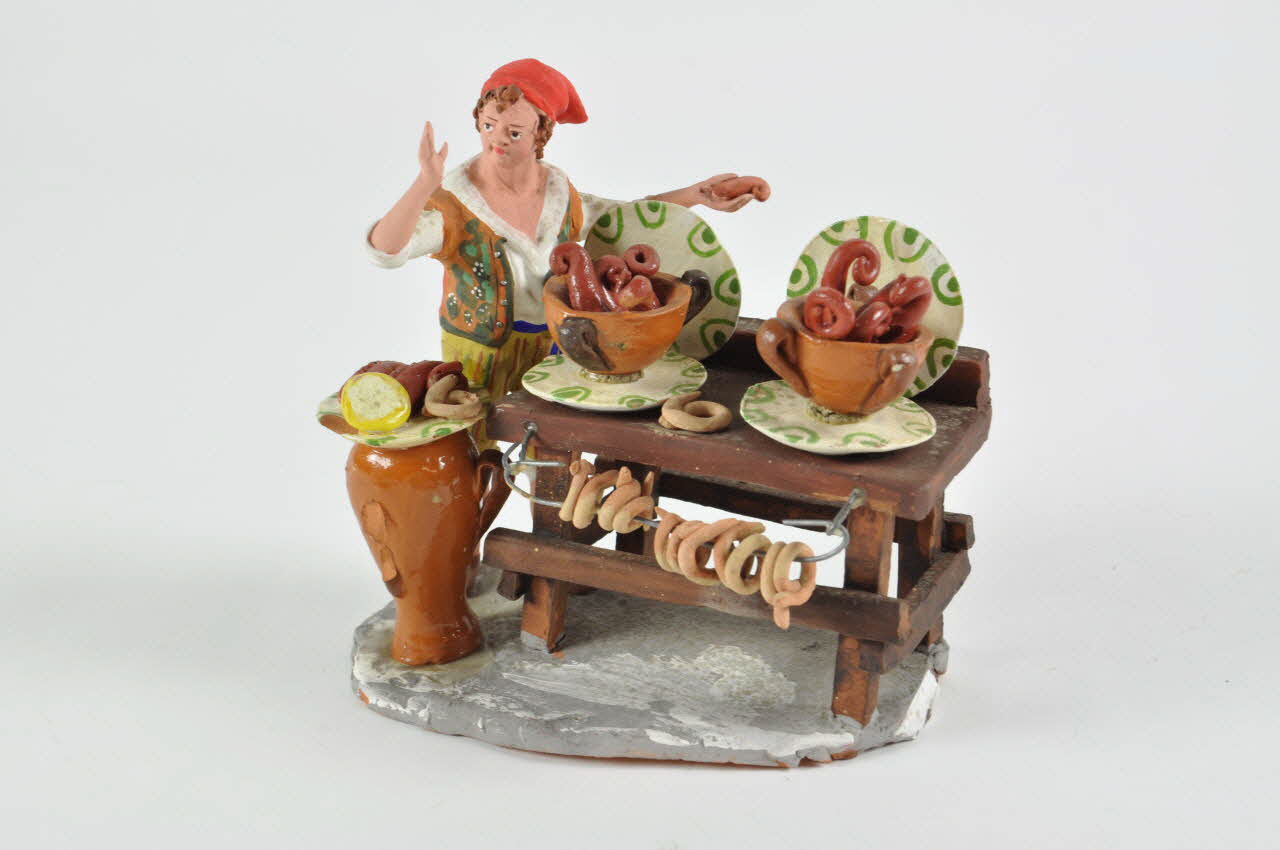 Nicola De Francesco figurine de crèche Italie 1980 2007.94.11.3 Photo Mucem