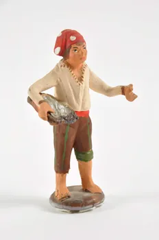 Nicola De Francesco figurine de crèche Italie 1980 2007.94.12.2 Photo Mucem