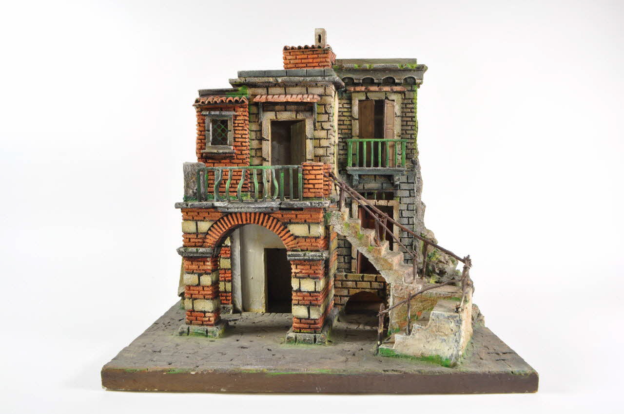 Nicola De Francesco décor de crèche Campanie, Italie 1980 2007.94.2 Photo Mucem