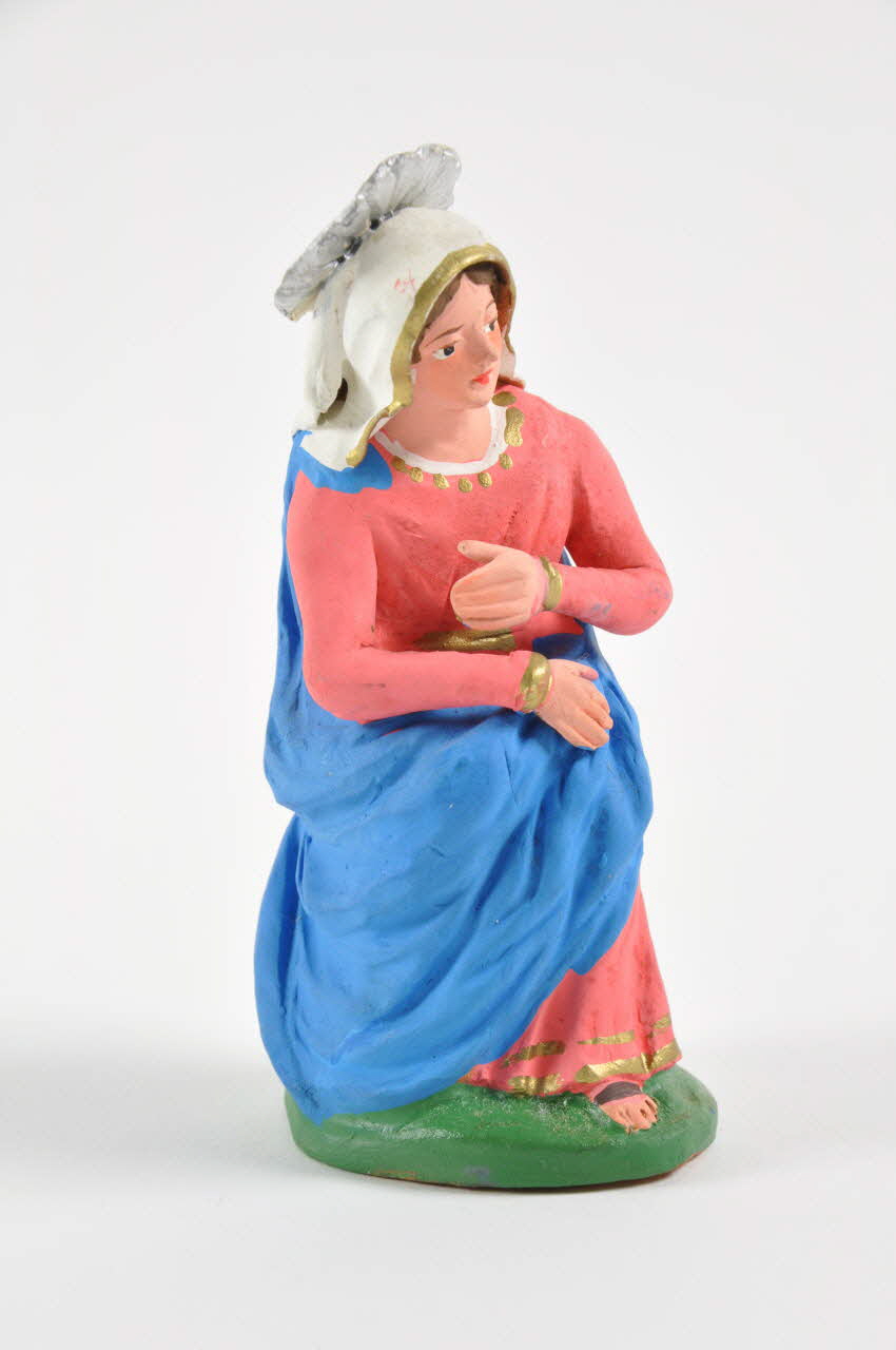 Nicola De Francesco figurine de crèche Italie 1980 2007.94.3.1 Photo Mucem