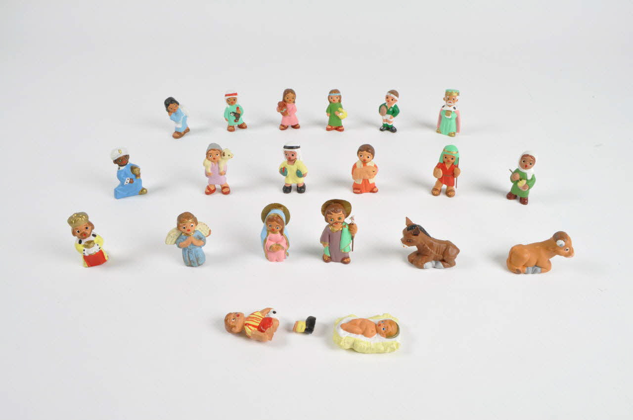 figurine de crèche 2007.95.1.1-20 Photo Mucem