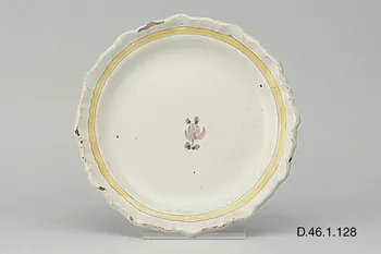 assiette 1880 1946.10.128 Photo