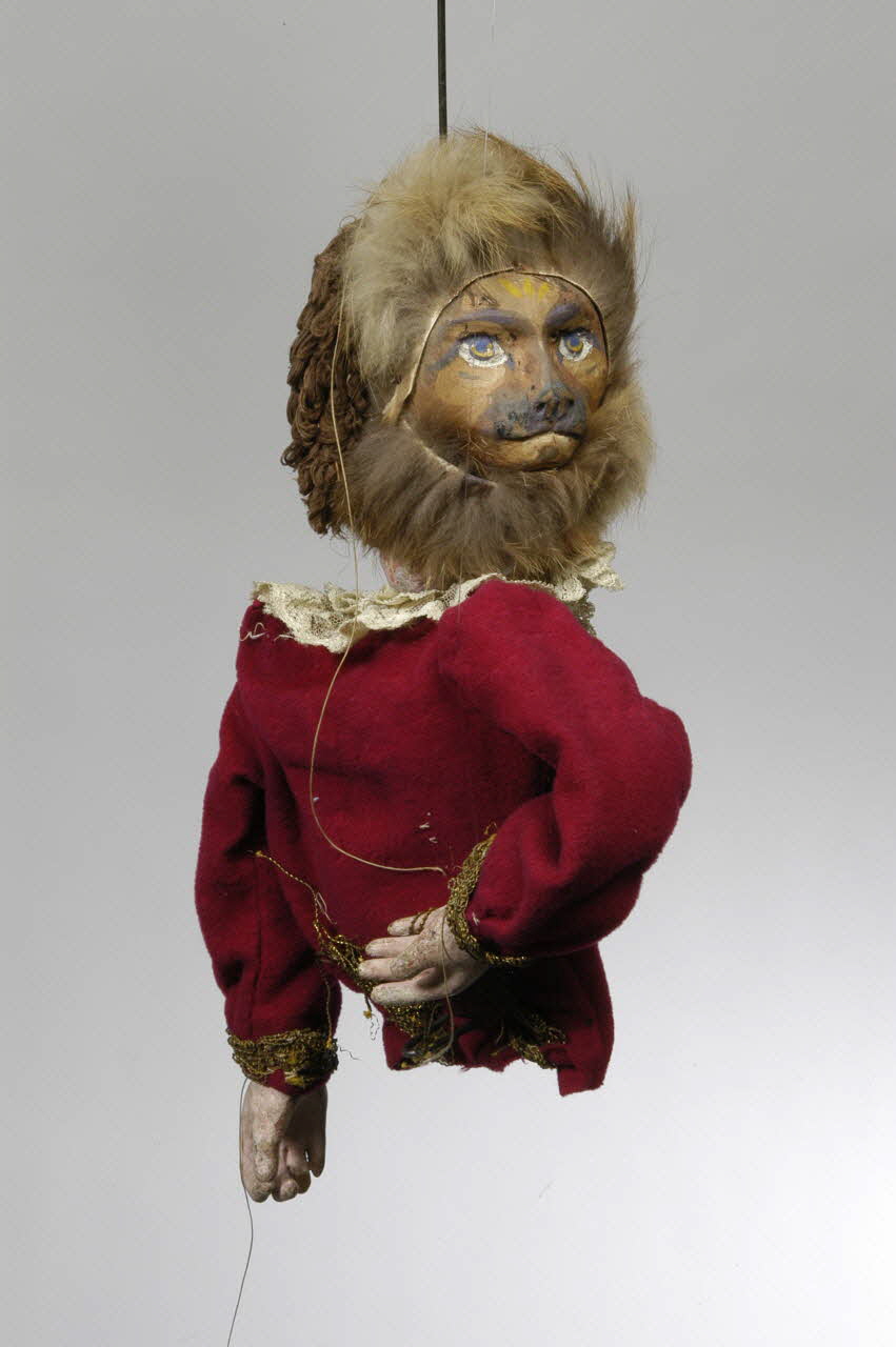 Samuel Dulaar marionnette à tringle et à fils Ogre Picardie, France 1913 1948.6.47 Photo
