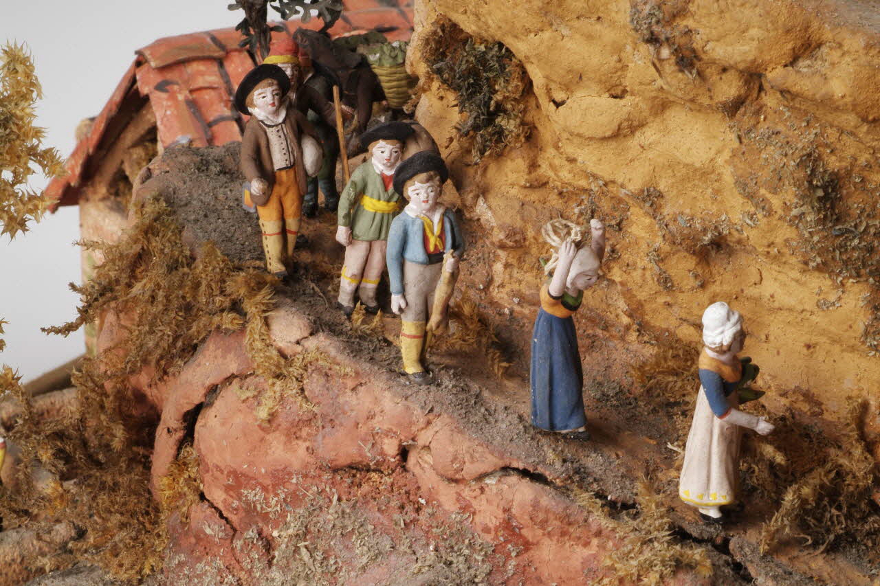 crèche de Noël France 1825 1958.98.2 Photo