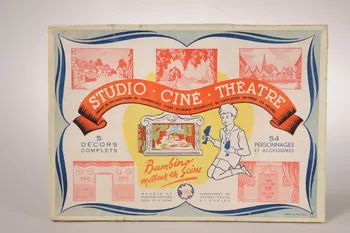 France Idea boîte de jeu STUDIO - CINE - THEATRE 1935 1971.41.90.1-10 Photo