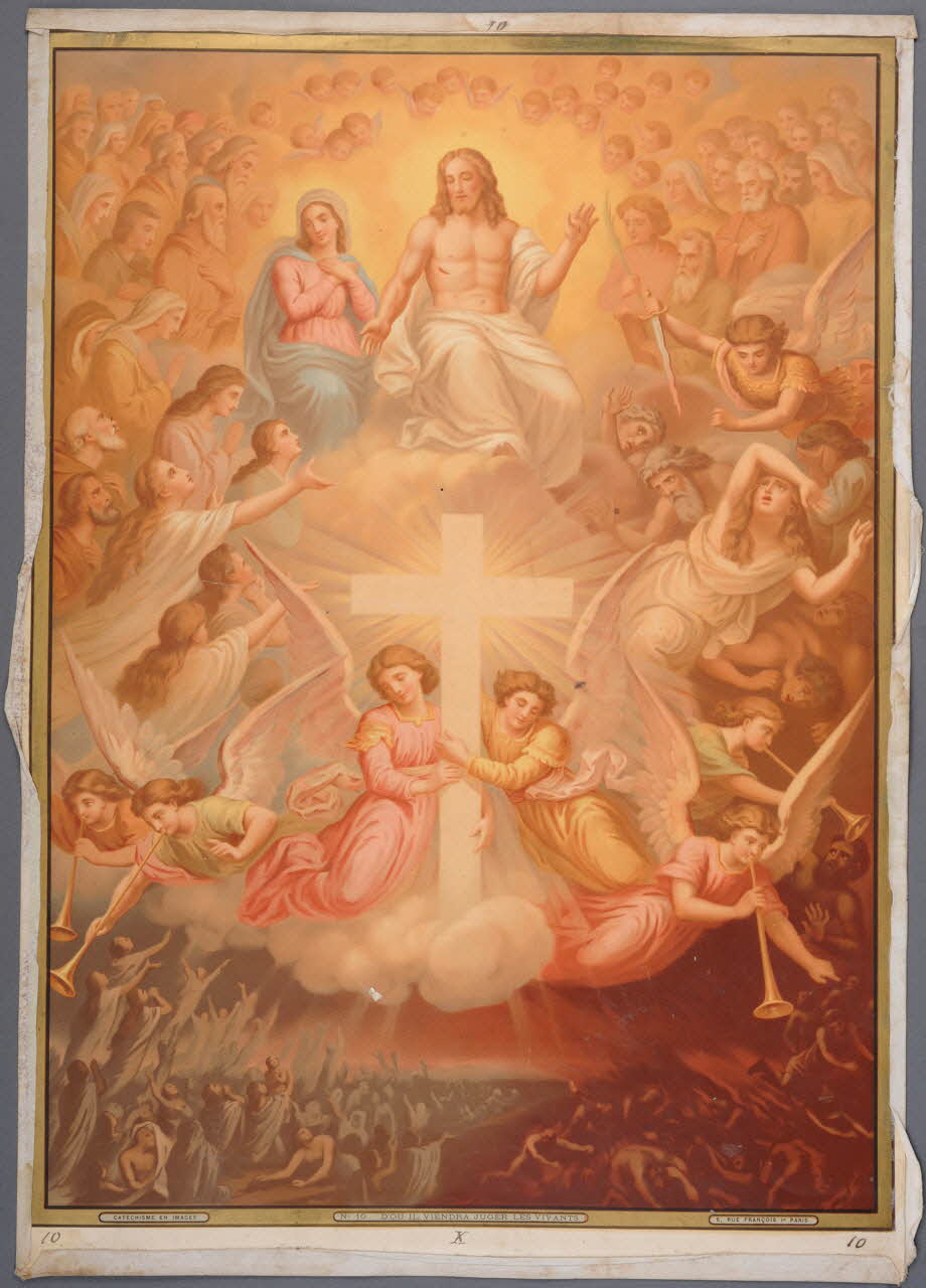 image pieuse CATECHISME EN IMAGES Paris 1895-1905 1984.40.11 Photo