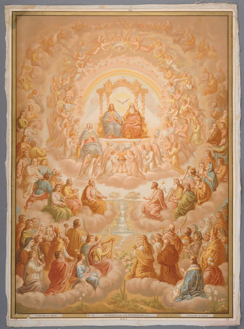 image pieuse CATECHISME EN IMAGES Paris 1895-1905 1984.40.15 Photo