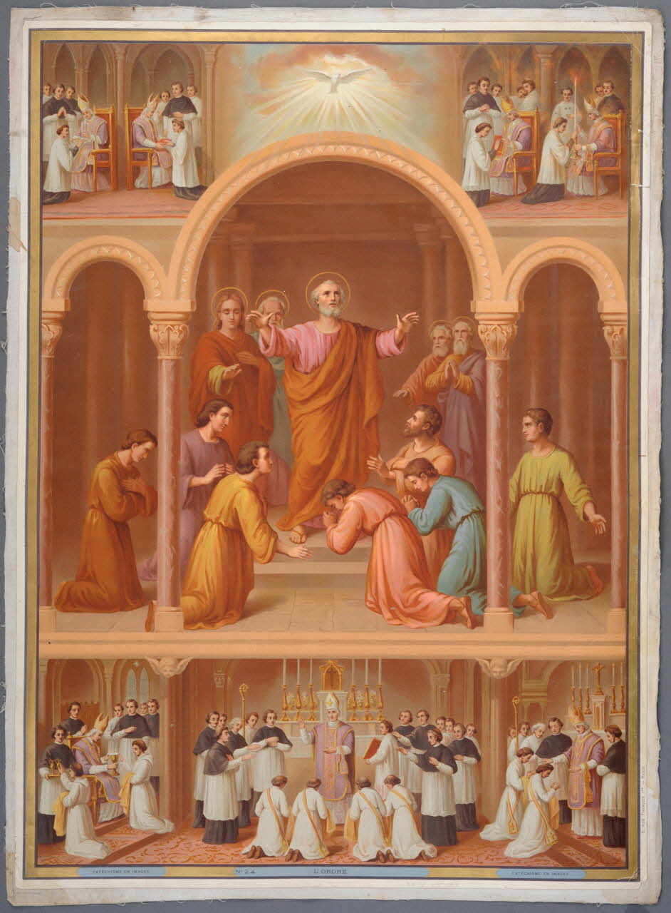 image pieuse CATECHISME EN IMAGES Paris 1895-1905 1984.40.22 Photo