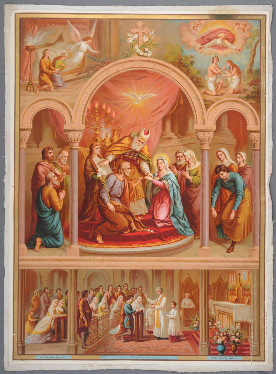 image pieuse CATECHISME EN IMAGES Paris 1895-1905 1984.40.23 Photo