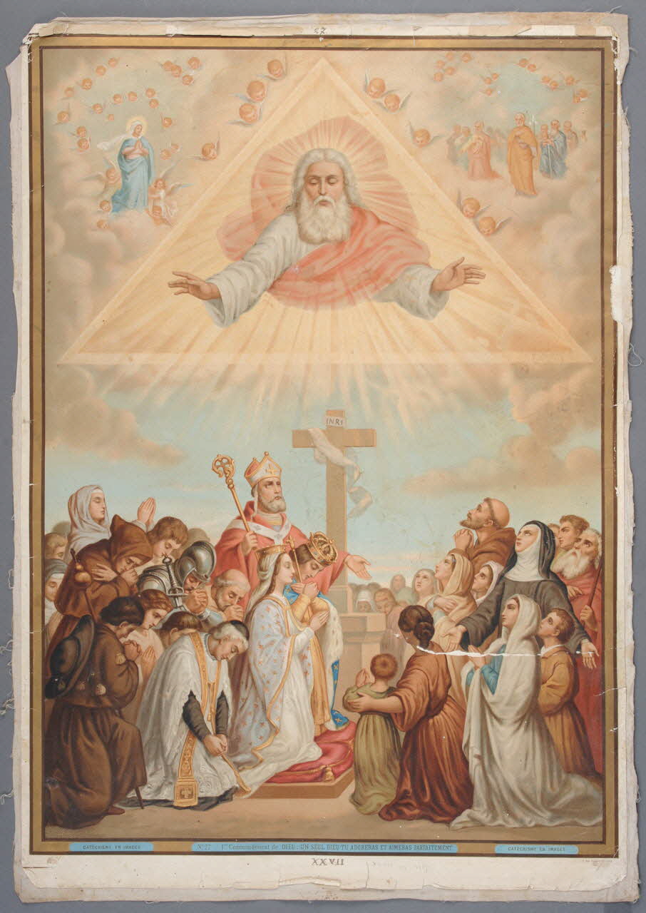 image pieuse CATECHISME EN IMAGES Paris 1895-1905 1984.40.24 Photo