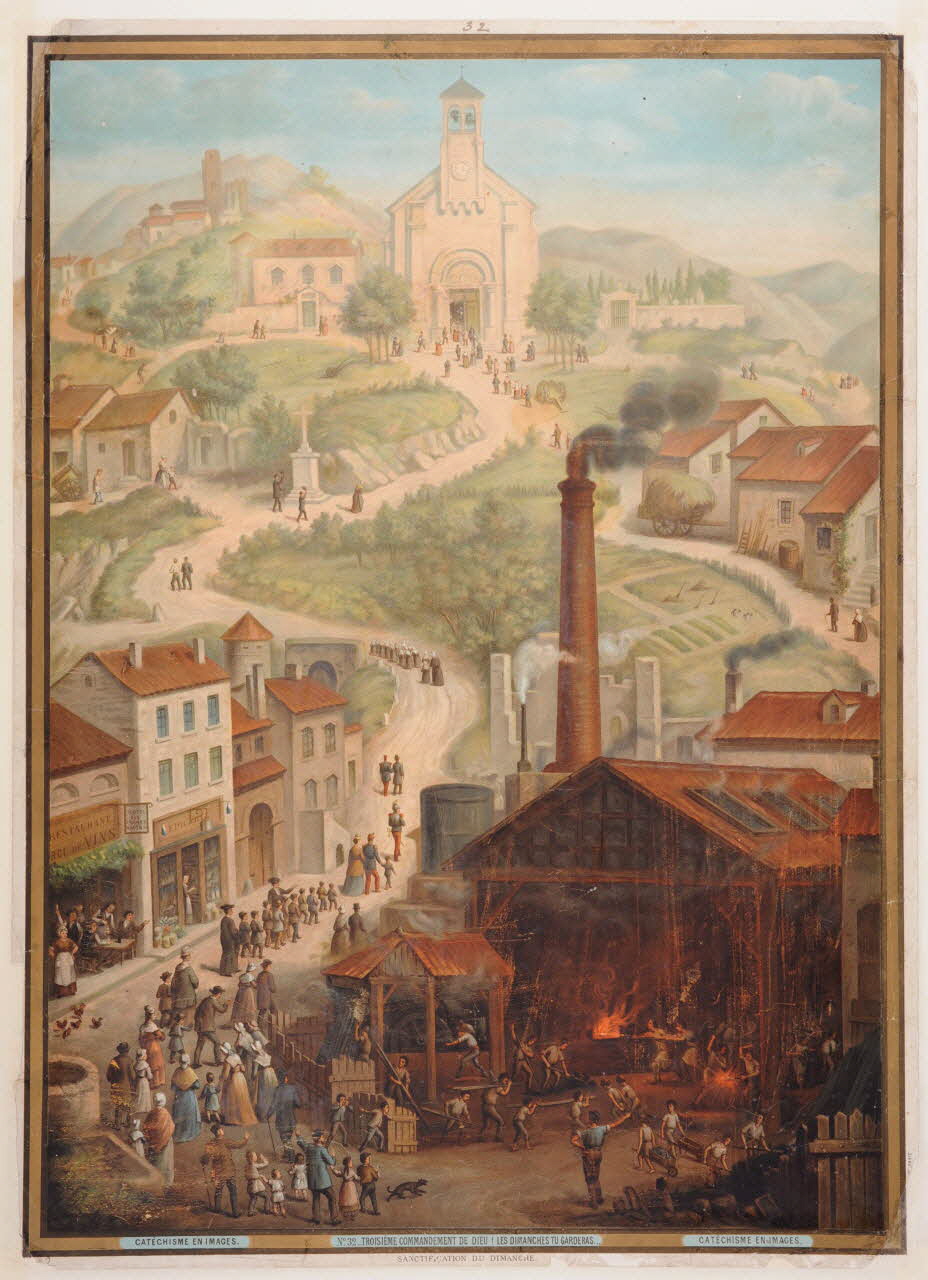 image pieuse CATECHISME EN IMAGES Paris 1895-1905 1984.40.29 Photo