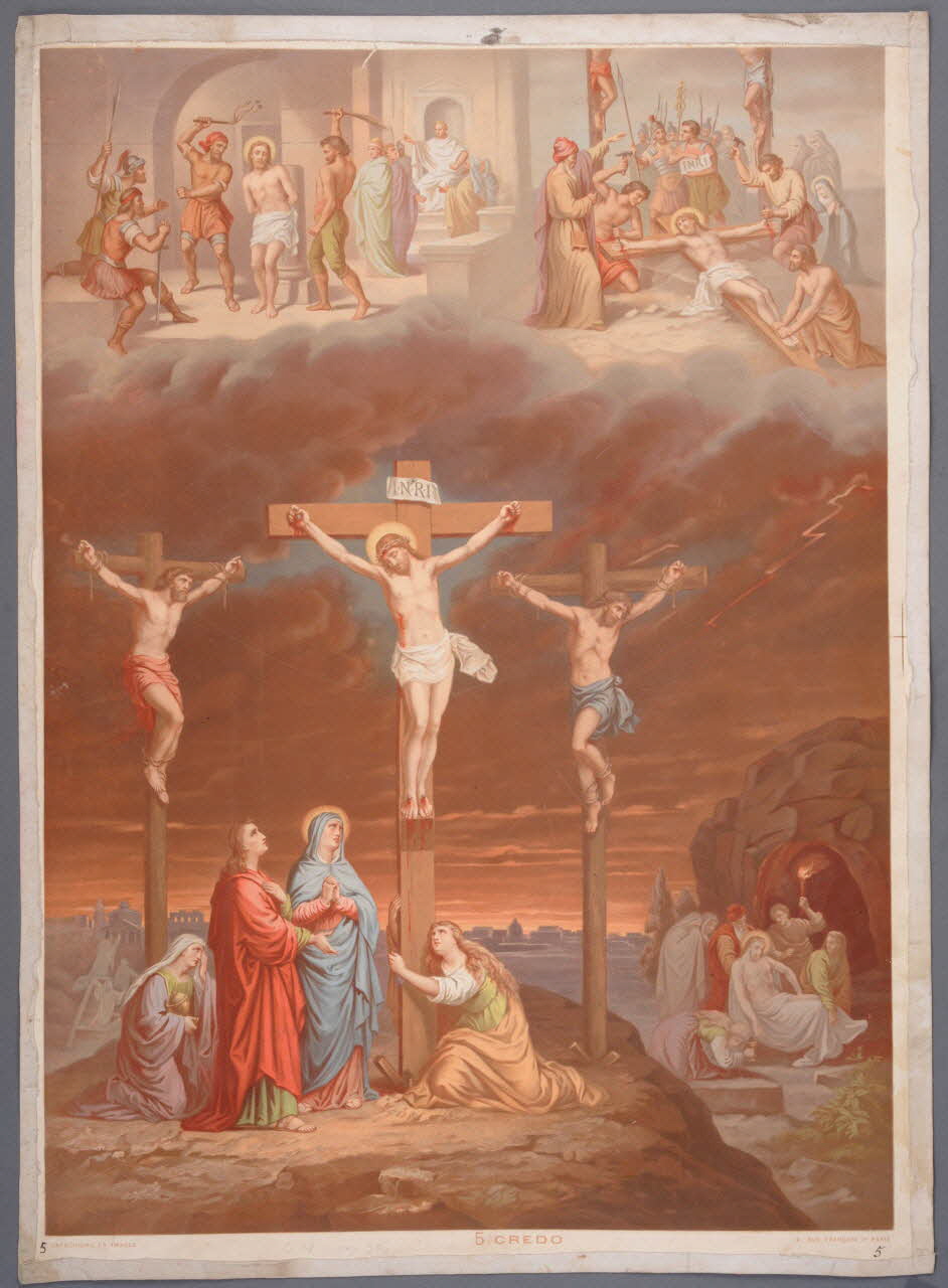 image pieuse CATECHISME EN IMAGE Paris 1895-1905 1984.40.6 Photo