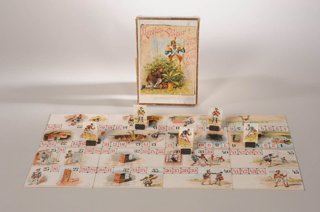 boîte de jeu Arrêtez  le Voleur ! 1992.23.11.1-17 Photo