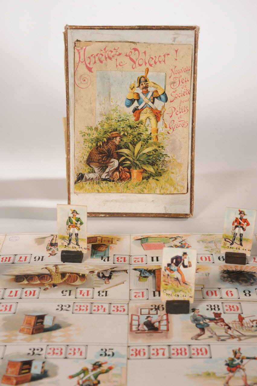 boîte de jeu Arrêtez  le Voleur ! 1992.23.11.1-17 Photo