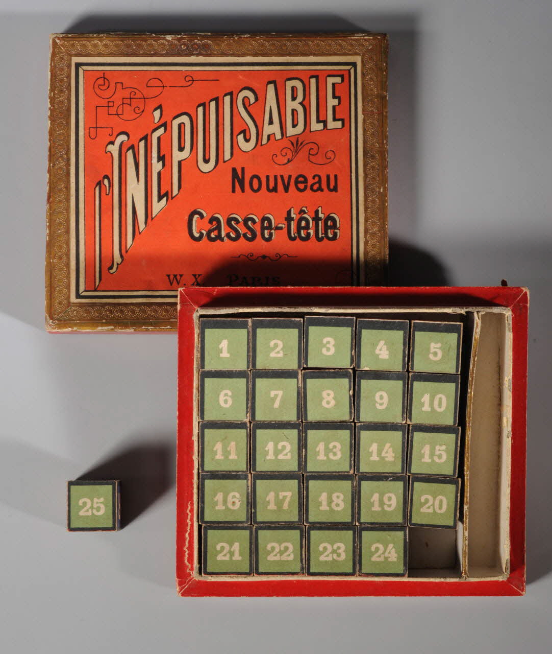 boîte de jeu L'INEPUISABLE 1992.23.16.1-29 Photo