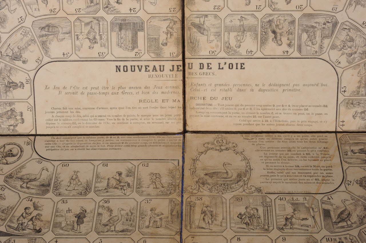 jeu JEU DE L'OIE 1992.23.23 Photo