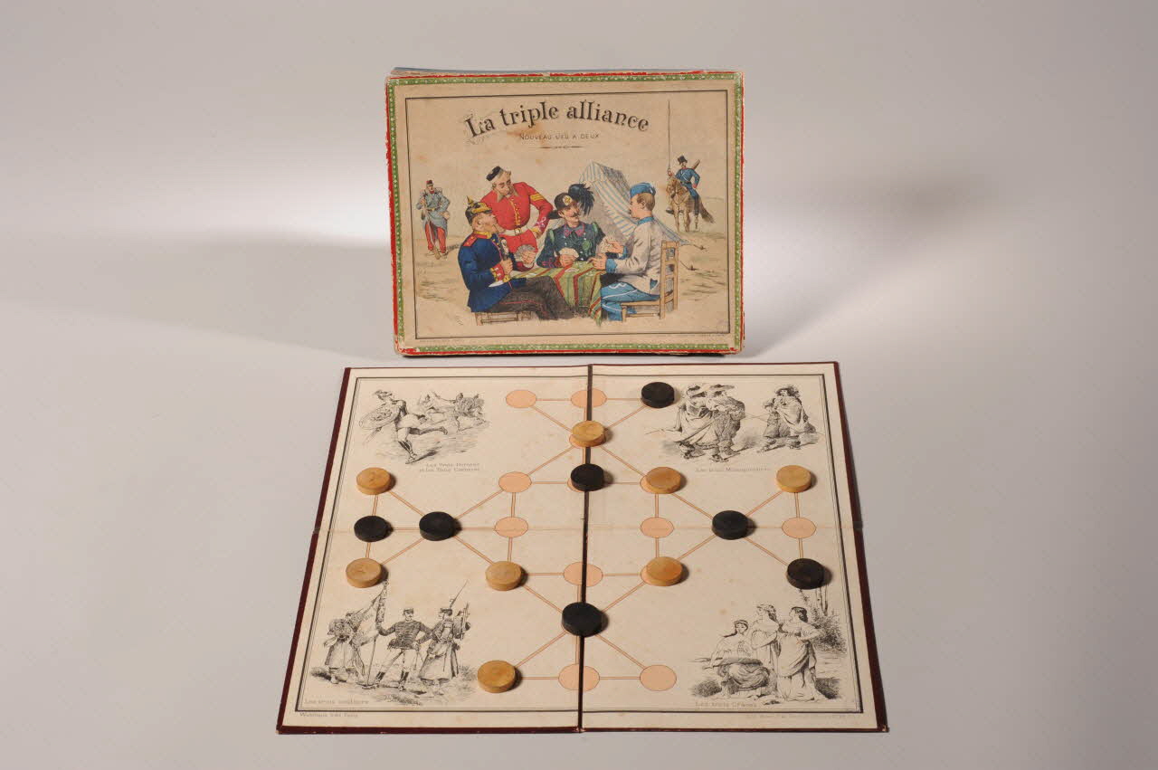 boîte de jeu La triple alliance 1992.23.3.1-18 Photo