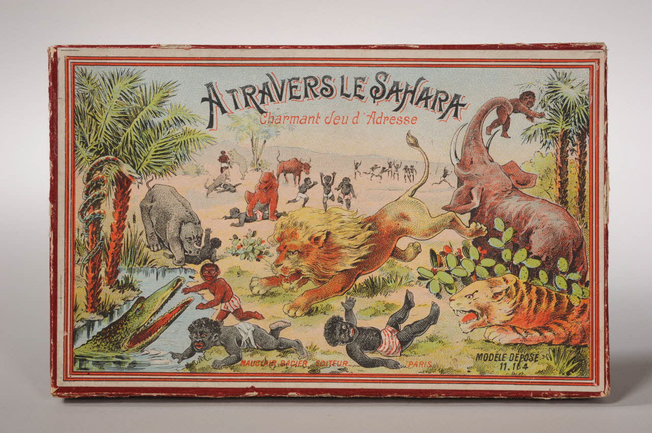boîte de jeu A TRAVERS LE SAHARA 1992.23.7.1-7 Photo