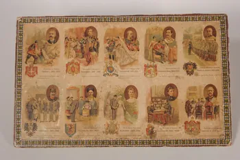 jeu Puzzle reprenant des planches de chromolithographies publicitaires 1996.53.1.1-2 Photo