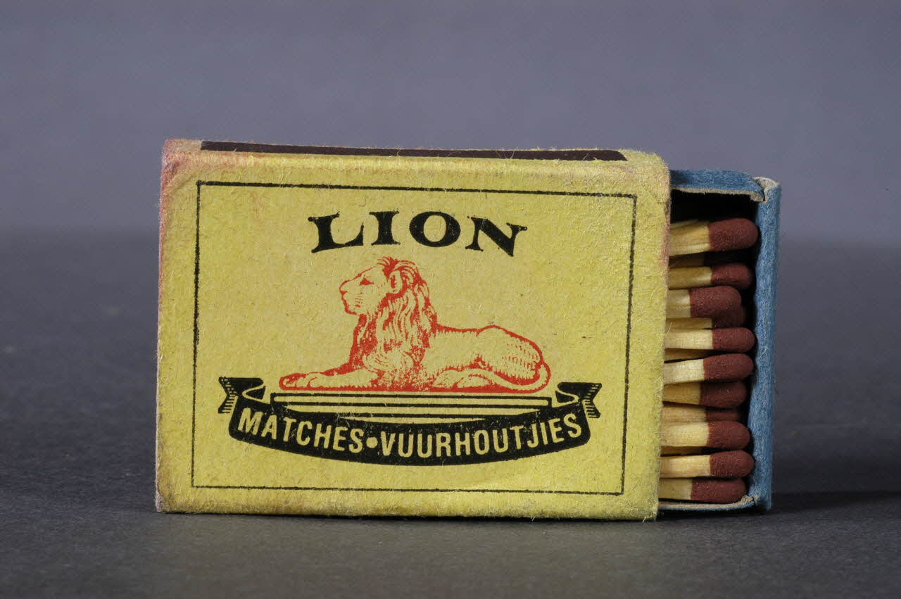 boîte d'allumettes Afrique du Sud 1990-2000 1998.68.13.1-2 Photo