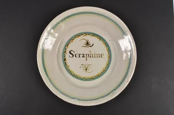 assiette calotte Séraphine 1956.28.3 Photo Mucem