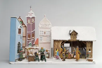 Jaroslav Liska crèche de Noël domestique Bohème, République Tchèque 1999-2001 2004.260.1 Photo