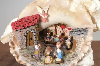 Enrique Pamellas ; Maria Pla crèche de Noël domestique Catalogne, Espagne 2004 2004.276.1 Photo
