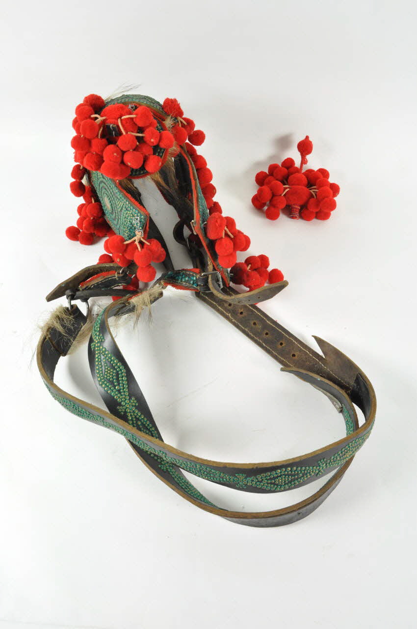 Juan Forch harnachement de mulet Cabasada Espagne 1956 1956.32.4.1-2 Photo Mucem