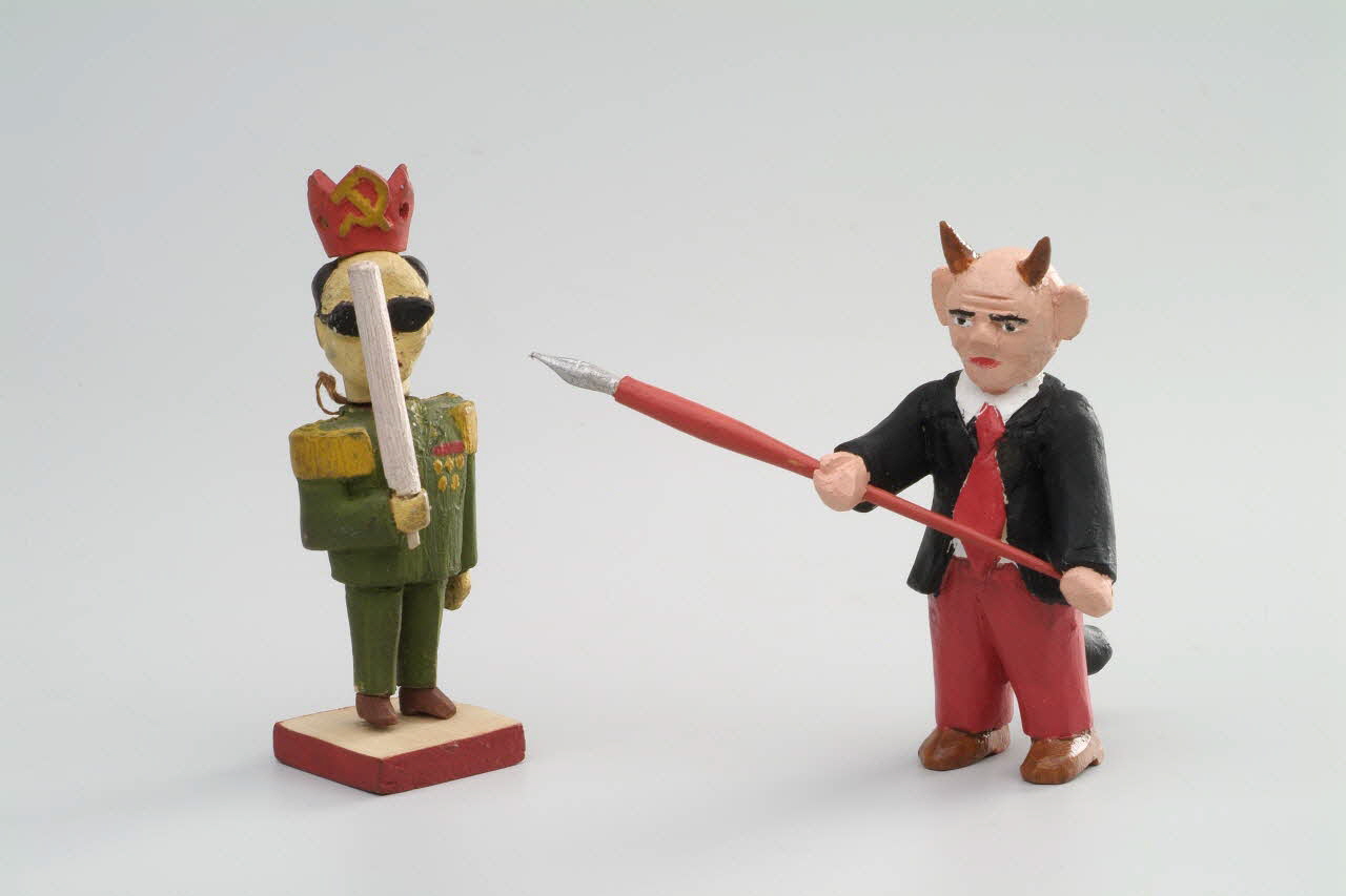 Marian Wiecek figurine de crèche Petite Pologne, Pologne 1986 2005.212.2.1-2 Photo