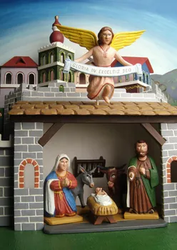 Josef Hanl crèche de Noël République Tchèque 2004 2005.219.1.1-2 Photo
