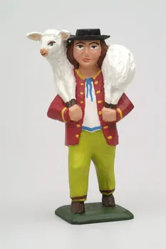 Josef Hanl figurine de crèche République Tchèque 2004 2005.219.1.18-27 Photo