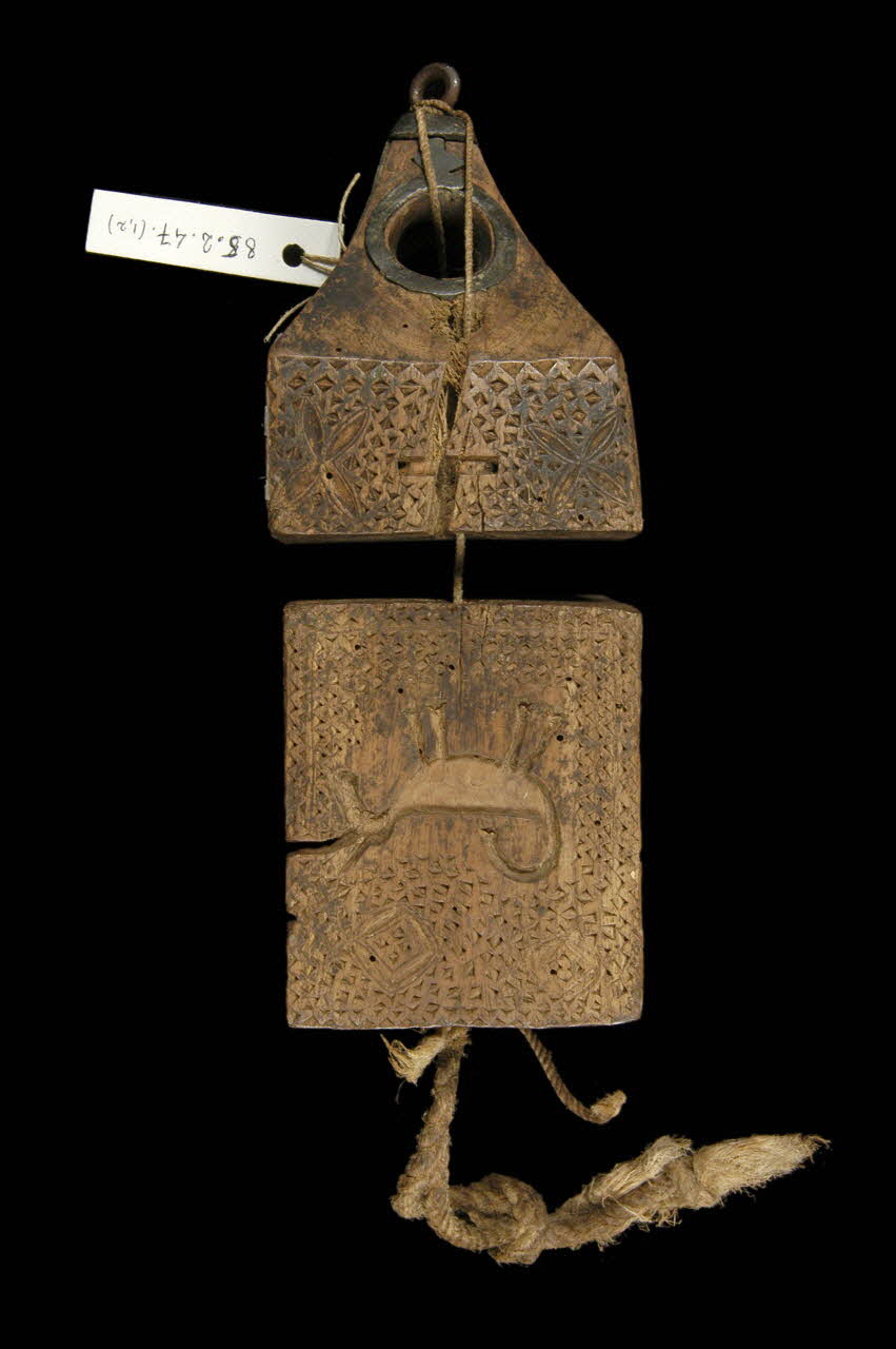 porte-lampe Lampe à huile 1885.2.47.1-2 Photo