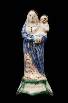 statuette de dévotion la Vierge Pays de la Loire, France 1850-1900 1888.17.43 Photo