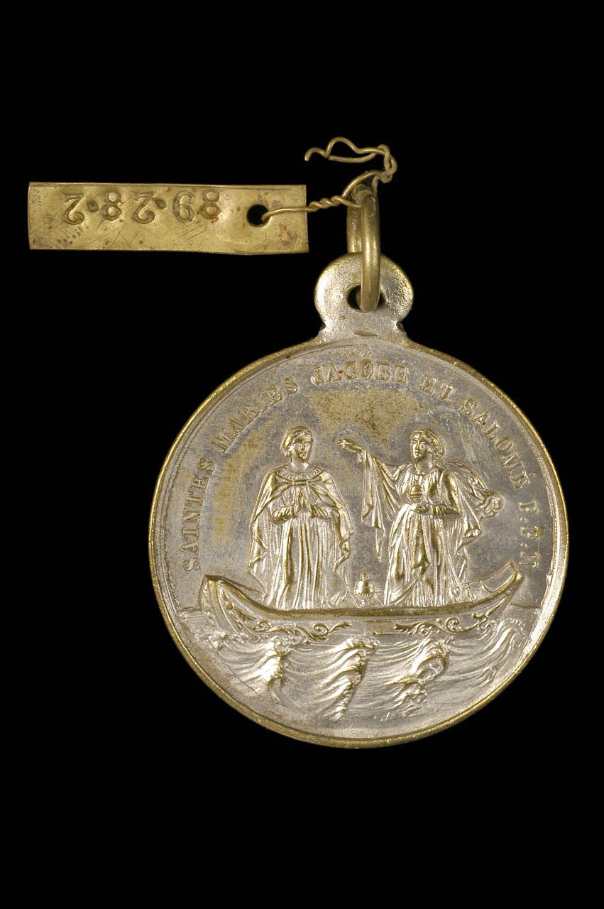 médaille de pèlerinage 1889.28.2 Photo Mucem/Virginie Louis