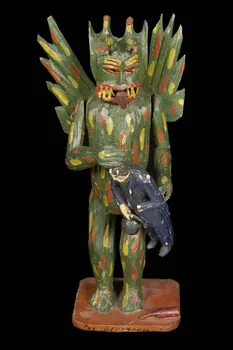 Pierre Vincendet statuette diable de Bessans Rhône-Alpes, France 1857-1897 1897.1.4 Photo Mucem/Virginie Louis