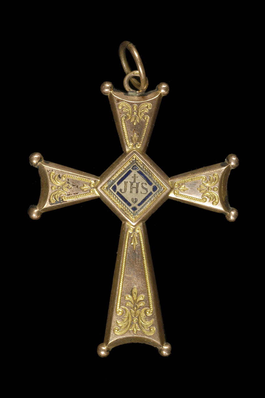 Savard croix-pendentif Île-de-France, France 1833-1875 1898.14.1.1 Photo