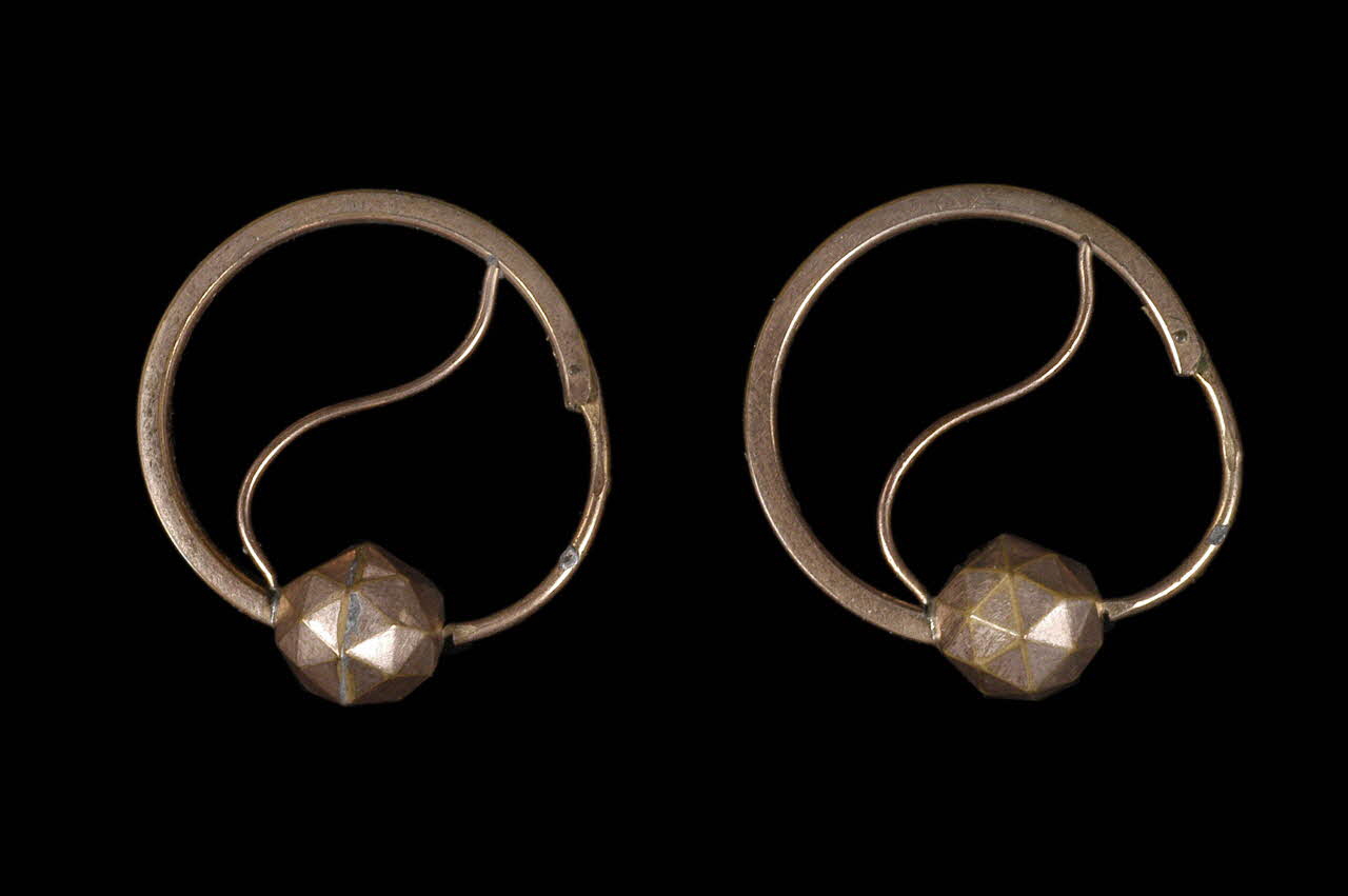 boucle d'oreille créole 1901.1.783.1-2 Photo