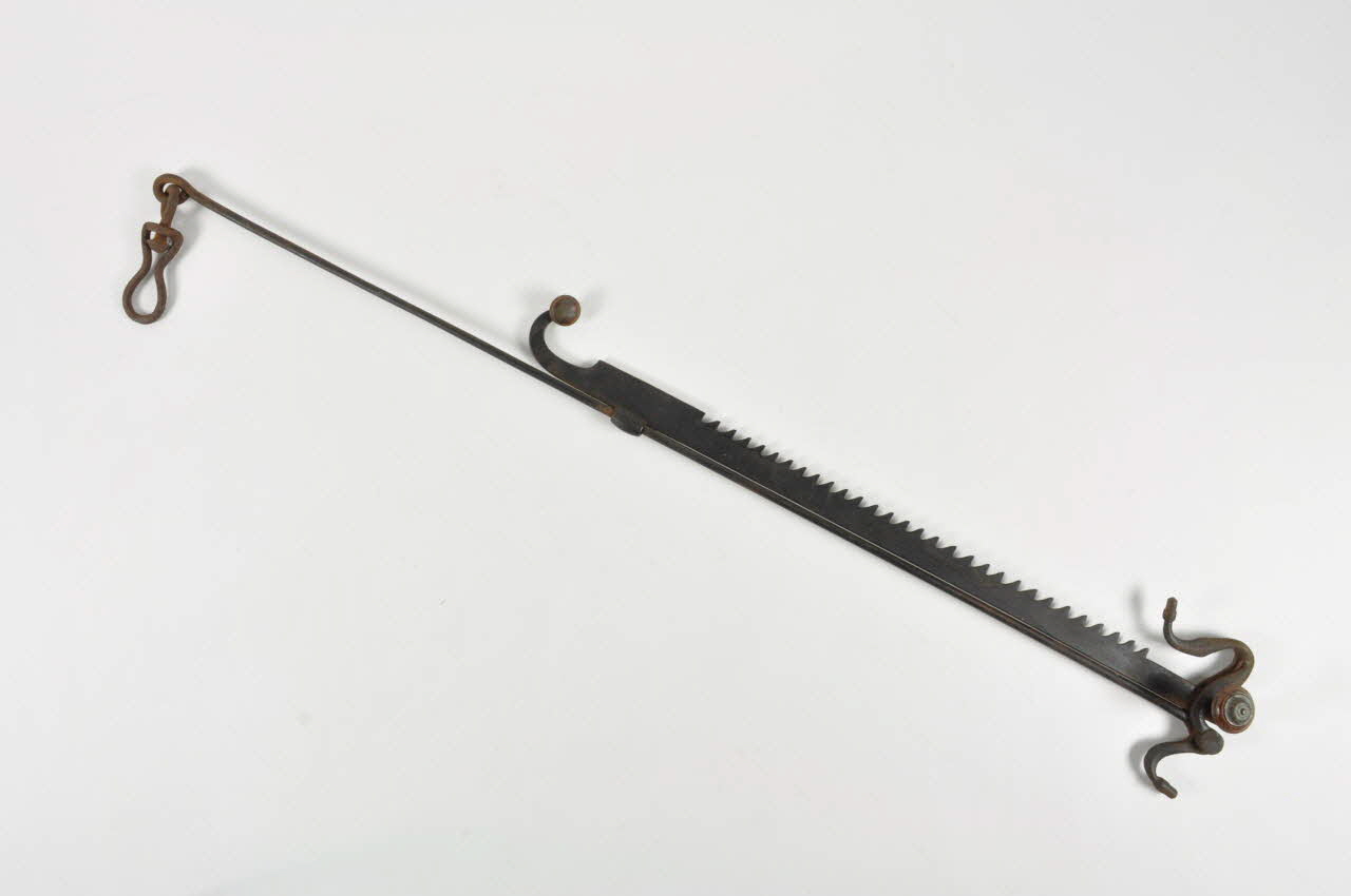 crémaillère à dents 1958.100.10  Photo Mucem